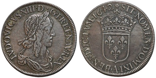 Louis xiii écu - louis, Écu,