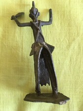Ancienne sculpture en bronze art Africain Burkina Faso