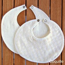 PRÉMATURÉ BAVOIR  NAISSANCE  DOUBLE FACE BAVETTE TISSU OEKO-TEX TARIF DÉGRESSIF