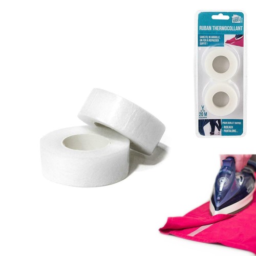 Ruban thermocollant blanc - thermocollant,