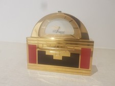 Pendulette secrète St Dupont Collection "Art Deco" 1996.FONCTIONNE HEURE ET SON
