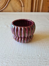 Pot Cache Pot Vase Mauve Irisée - Plantes Grasses Aromate 