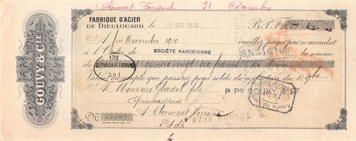 1910 gouvy cie a - &,