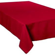 Nappe Antitache "Unie" 150x300cm Rouge