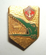 INSIGNE 7° REGIMENT D'ARTILLERIE COLONIALE - 7° RAC - Drago