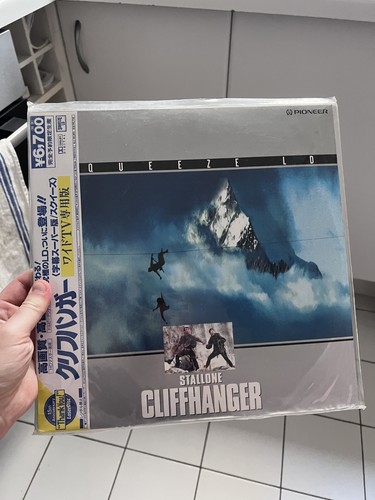 Laserdisc cliffhanger - laserdisc,
