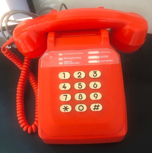 Téléphone socotel s63 orange - téléphone,