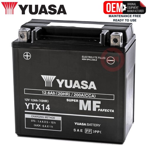 Batterie ytx14 yuasa - ytx14-bs,