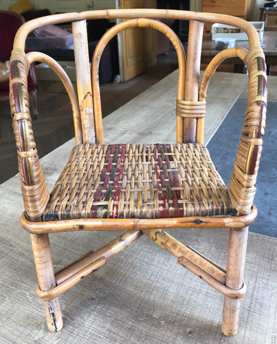 Fauteuil ancien poupée en - ancien,