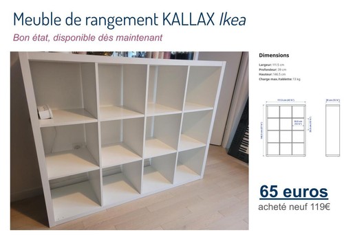Meuble rangement ikea - meuble,