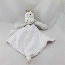 Doudou ane cheval gris orange