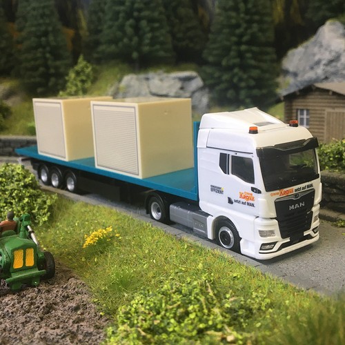 Camion semi remorque - semi-remorque, à
