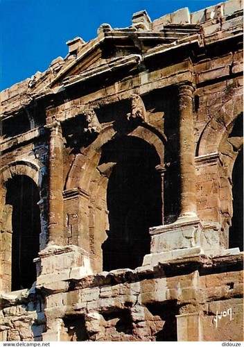 Carte postale nimes - -,