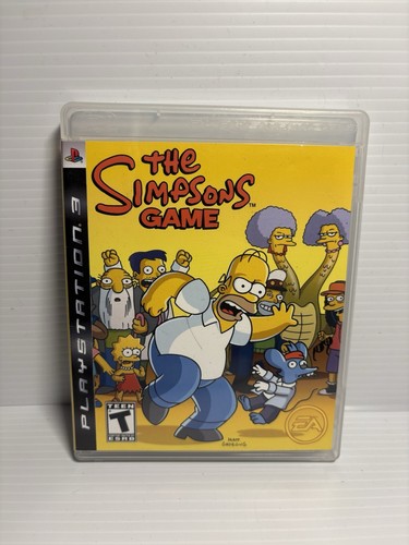 The simpsons game sony - simpsons,