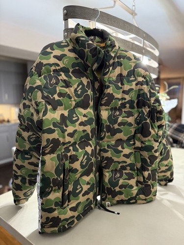 Bape abc camo down jacket - abc,