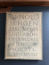 Partition vintage Schönberg