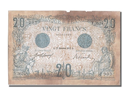 Billet france francs 20 - billet,,