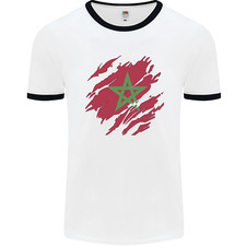 T-Shirt Ringer Homme Drapeau