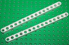 Lego Technic 2 White Beam 15
