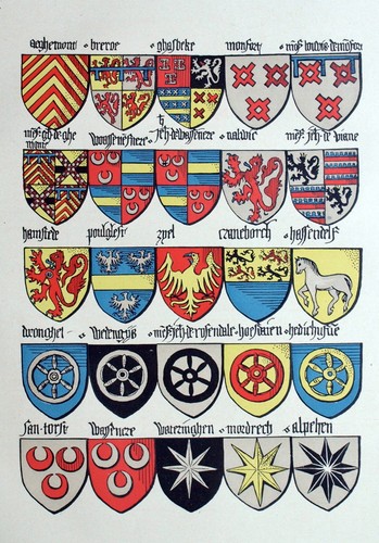 Héraldisme blason toison or - blason,
