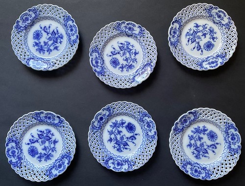 Antique meissen six - meissen,