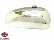 FIT POUR DUCATI 450 RT 450 R/T CHROME ACIER GAZ CARBURANT RÉSERVOIR D'ESSENCE