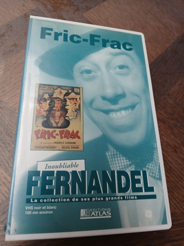 Cassette vidéo vhs - cassette, fric-frac