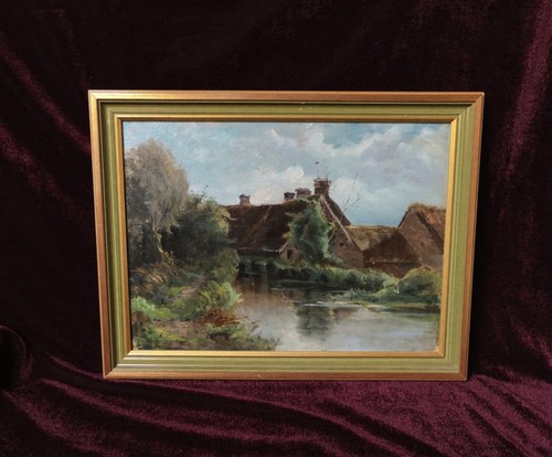 Tableau ancien peinture huile - ancien,
