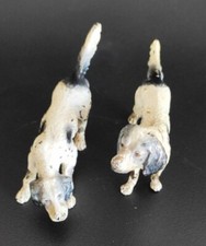 Bronze de vienne animalier XIXème duo de chiens setter ou springer 