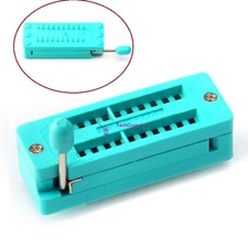 NEW ZIF 20-pin 20 Pins Test Universal IC Socket 20 Pin DIP 2.54mm New