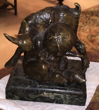 Ary Bitter Petit Faune et Chevreau