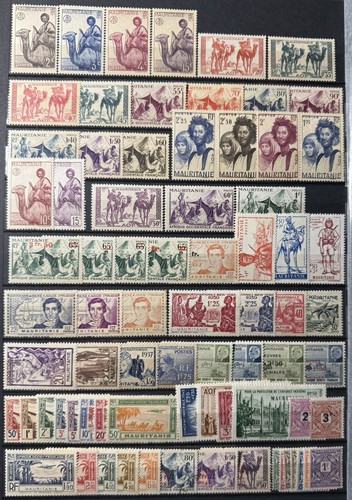 Mauritanie timbres divers - mauritanie,