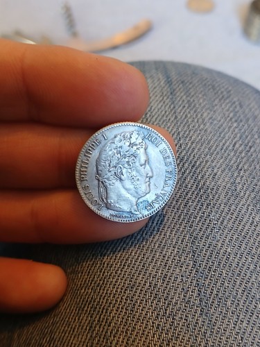 Franc argent louis philippe - franc,