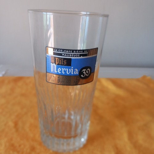 Ancien verre bière nervia - bière, 39