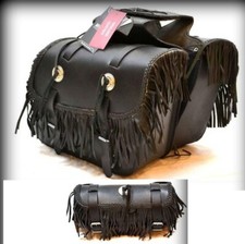 LOT FRANGES moto " sacoche