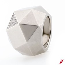 Bague Niessing 950 Platine 45 Diamants 0,45ct TW/VVS - NP 8770€