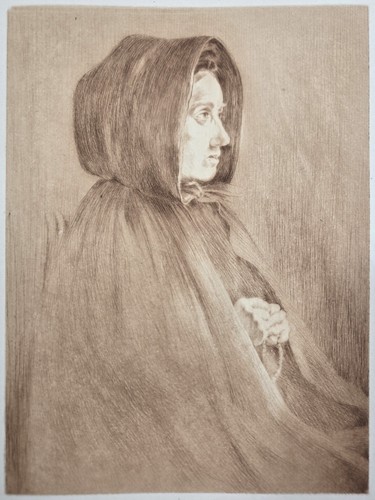 Pointe sèche originale - , 1908