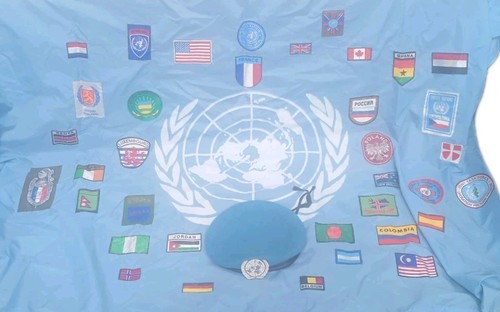 Béret onu badge - béret, usmc