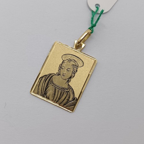 Pendentif médaille sacrée - pendentif,