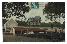 CPA 77 Ferme Poulets 77130 Château Montereau Fault Yonne Carte Postale Ancienne