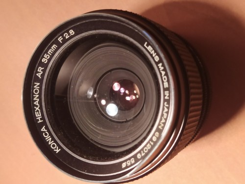 Objectif konica hexanon - objectif,