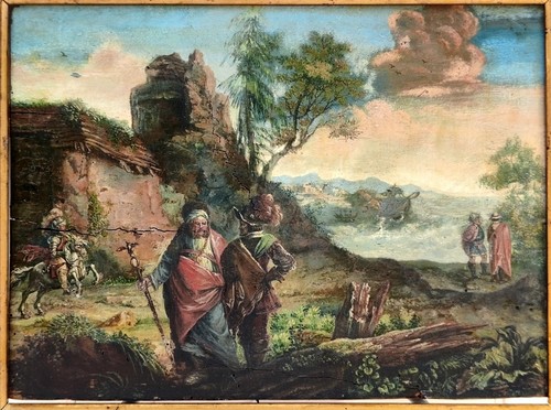 Rare belle peinture flamande - rare, &