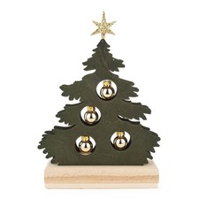 Arc En Bois Vert Teinté