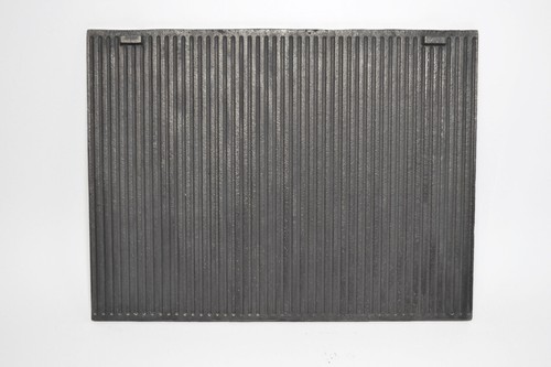 Plaque arrière fonte pour - en,