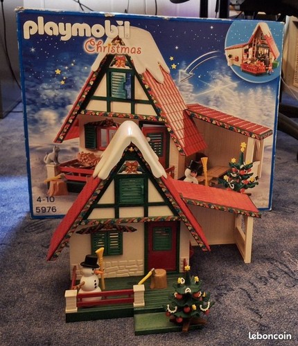 Chalet père noël - père,