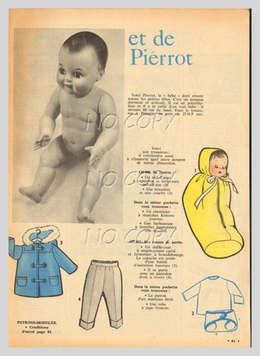 1960 document poupée - document,