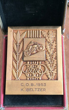 Médaille Bronze Course Moto COB 1953 /I10