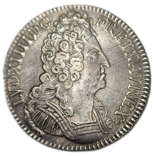 Louis xiv écu - louis, 3