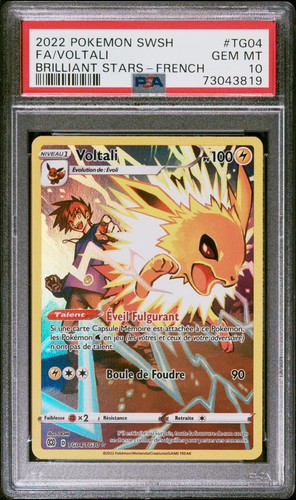 Psa voltali pokemon 2022 - psa, 10