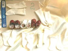 👌SUPERBE LOT chaussures ET VETEMENTS pour  poupees  ancienne !ACHETER!👌💗